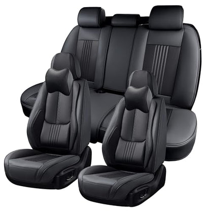 Car Seat Covers Full Set (Black / Full Set)