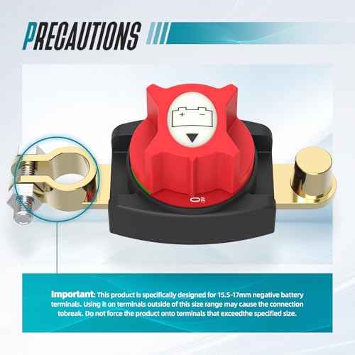 Top Post Battery Disconnect Switch (NEW Top Post)
