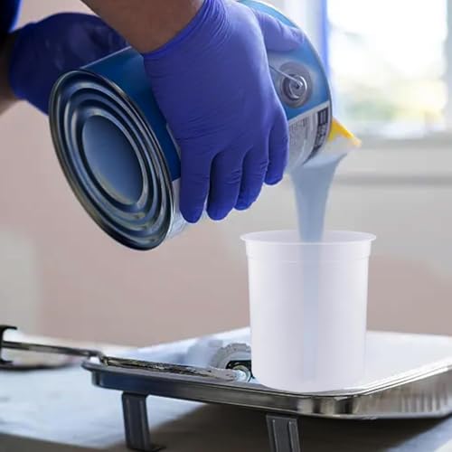 Disposable Paint Cups for Automotive Paint Gun (27 Ounce Kit)