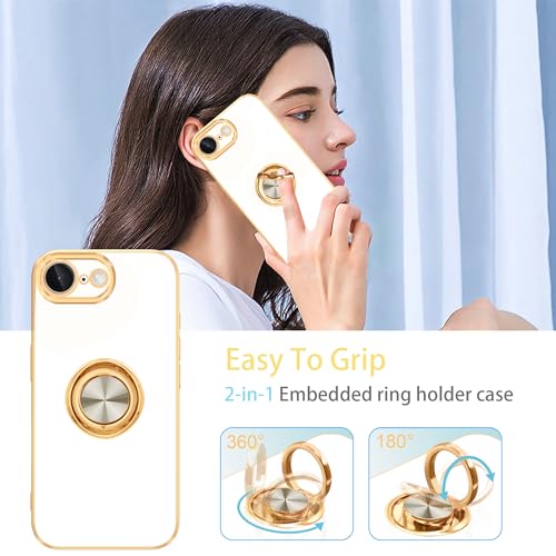 for iPhone 17e (For iPhone 16e/ 17e (6.1 inch) / B-White)