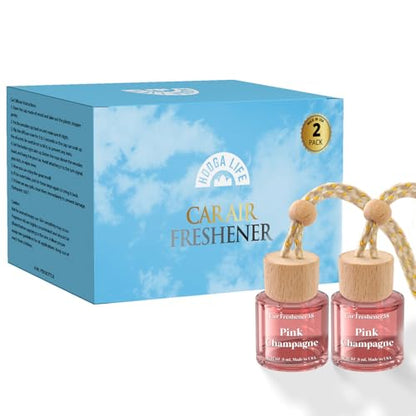Car Air Freshener Diffuser 2 Pack Hanging Air Freshener Diffuser