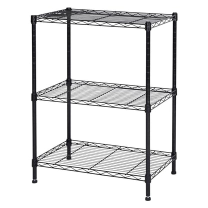 3 Shelf Storage Rack (3-Tier（13.5" D x 23.4" W x 31" H）)