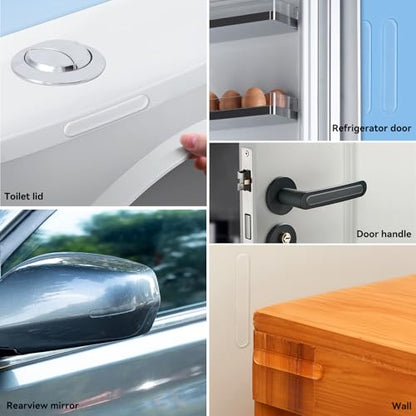 4pcs Wall Bumpers (15cm*1.5cm(5.9in*0.59in))