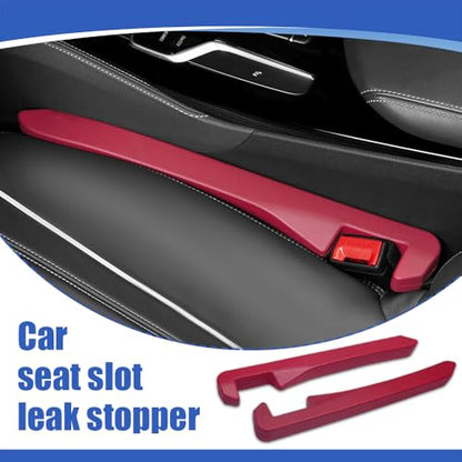 2PCS Car Seat Gap Filler (Red)