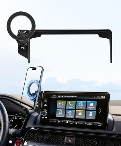 Car Phone Holder for Honda CR (Compatible with MagSafe / for 23-26 CR-V & 23-26 HR-V (7/9 inch screen only))