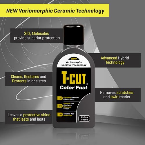 Gray Scratch Remover Color Fast Paintwork Restorer Car Polish (Gray / 17 fl oz (Pack of 1))