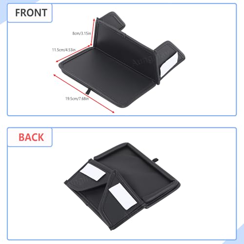 Center Console Organizer Tray Dividers for Toyota Tundra 2022 (Black(B))