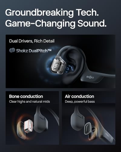 OpenRun Pro 2 Mini Bone Conduction Bluetooth Sport Headphones (Black / Mini)