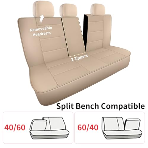 Car Seat Cover (N4 Beige / Full Set)