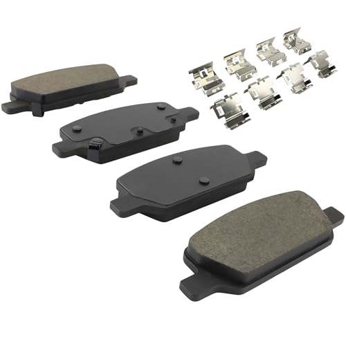 Premium Ceramic Rear Brake Pads w