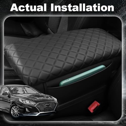 Center Console Cover for Hyundai Sonata 2015 2016 2017 2018 2019 (sonata15-19 pad)
