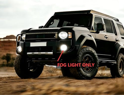9007 Bulbs HB5 Fog 6500K White Non (9007)