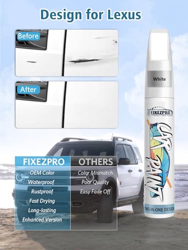 085 Eminent White Pearl Touch Up Paint for Lexus (For lexus / Eminent White Pearl(085) for CT200h/ES200/250/300h/NX200/300/300h)