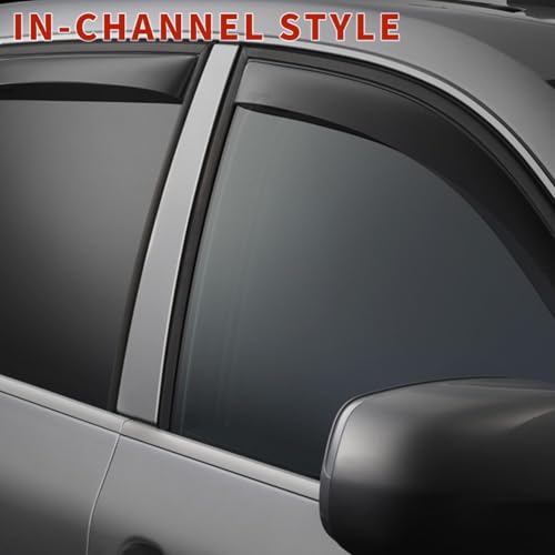 in Channel Rain Guards for 2021 2022 2023 2024 Nissan Rogue S (Fit for 2021-2024 Nissan Rogue)