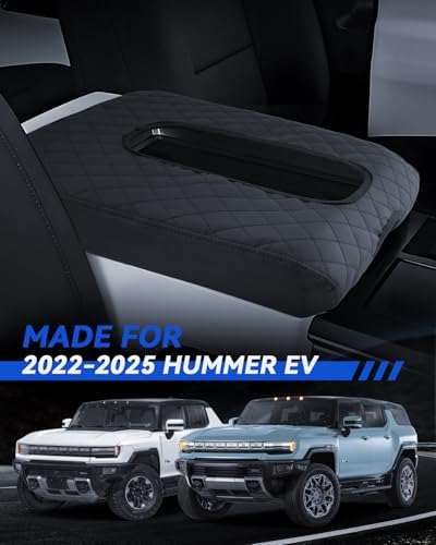 Armrest Cover for Hummer EV 2022 2023 2024 2025 Pickup (for 2022-2025 Hummer EV)