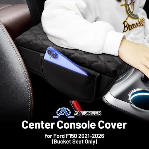 Center Console Cover for Ford Explorer 2011 (8)11-19|Explorer|Wavy,+Thick,+Pockets)