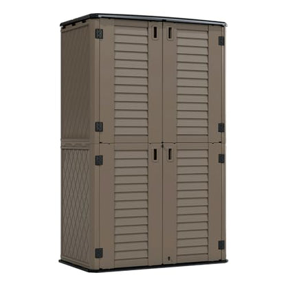 Storage Shed Weather Resistance (Brown)