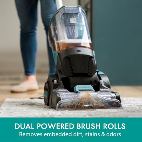 KW4070 RevitaLite Pet Portable Carpet Cleaner Machine (Black)
