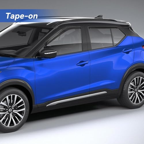 Window Visors Rain Guards for 2018 (2018-2024 Nissan Kicks)