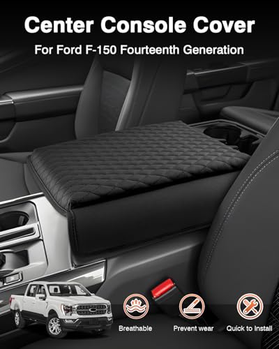 Center Console Cover for Ford F150 2021 (for 2021-2026 Ford F150 Work Surface Console)