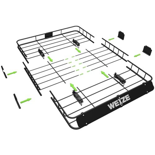 54" x 34" Heavy Duty Roof Rack Basket (54" x 34" x 6")