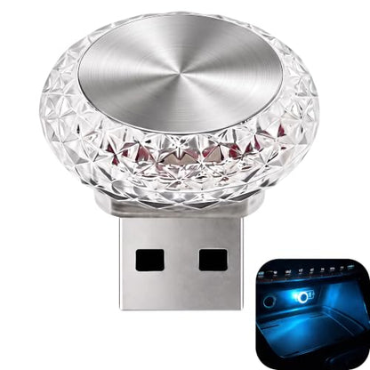 USB LED Car Interior Lights (Blue)