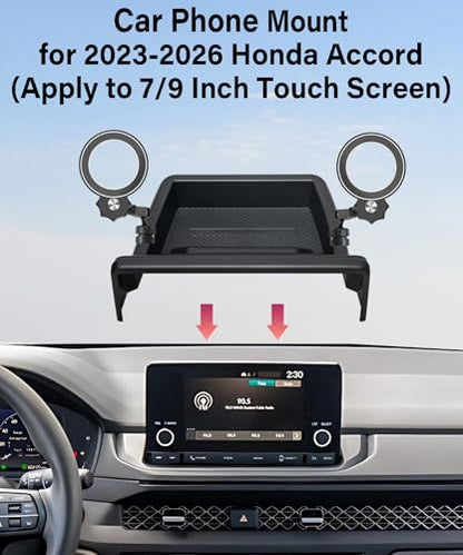 Car Phone Holder for 2023 (fit for 2023-2026 Honda Accord (7/9 Inch Screen))