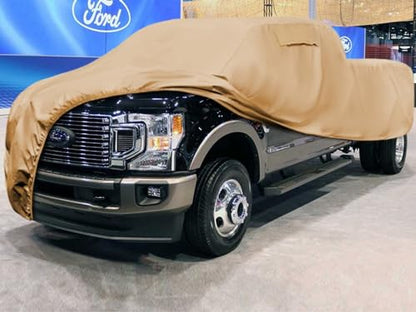 Heavy Duty Outdoor Car Cover Custom Fit for Ford 1999 (Custom Fit Ford F250/F350 / brown)