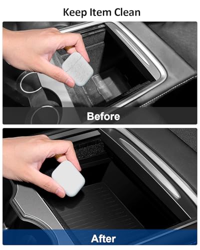 5PCS Center Console Organizer Tray for Tesla 2025 2026 Model 3 Highland Model Y Juniper & Model Y L Accessories (Juniper & Highland (Style 2))