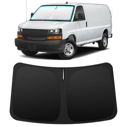 Custom Fit Windshield Sun Shade for Chevrolet Express 1995