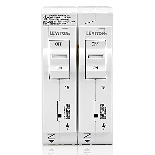Surge Protective Device with Two 15A 1 (Hydraulic / 15 Amp)
