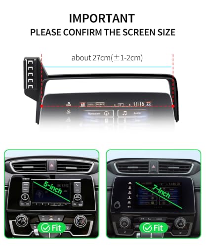 Car Phone Holder for Honda CR (Compatible with MagSafe / for 17-22 CR-V (5 & 7 inch screen only))