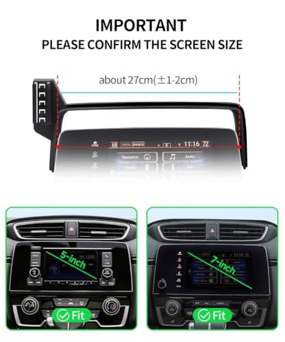 Car Phone Holder for Honda CR (Compatible with MagSafe / for 17-22 CR-V (5 & 7 inch screen only))