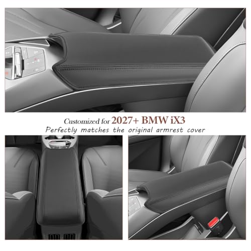 for 2027 BMW iX3 Center Console Cover for 2027+ BMW iX3 Armrest Cover (for 2027+ iX3)