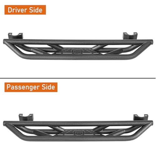 JK 2 Door Side Steps Running Boards (Tubular)