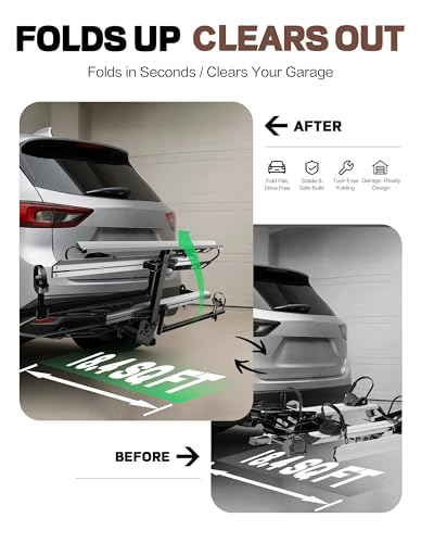 Bike Rack with Ramp (Ez-Fold 2-Bike 200lbs w Ramp)