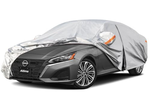 6 Layers Car Cover Custom Fit for Nissan Altima (LM-Silver / Custom Fit Nissan Altima)