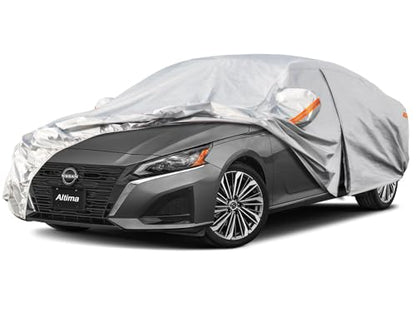 6 Layers Car Cover Custom Fit for Nissan Altima (LM-Silver / Custom Fit Nissan Altima)