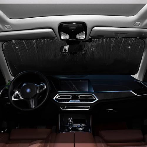 Car Windshield Sun Shade Quote Life is A Beautiful Adventure Foldable Car Front Windshield Sunshade Blocks UV Rays Sun Visor Sun Heat Protection for Car Truck SUV to Keep Your Vehicle Cool (Small / Retro Mountain Sea)