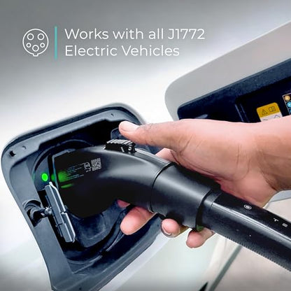 Tesla to J1772 EV Charging Adapter (48A Adapter Black)