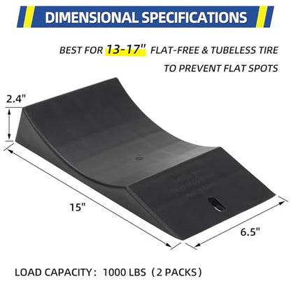 Mower Tire Saver Ramp for 13 (Fit 13 -17" OD Tire)