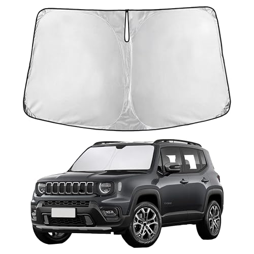 Windshield Sunshade Compatible for Jeep Renegade 2015