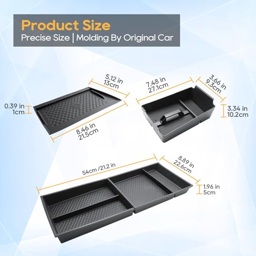 Murano Center Console Organizer for 2025 2026 Murano SL (2025 2026 Murano 4PCS)