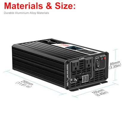1500W Power Inverter (DC72V (Range 60V-90V) 1500W)
