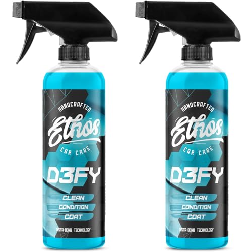Ethos Defy 3 in 1 Ceramic Coating (16 Fl Oz (Pack of 2))
