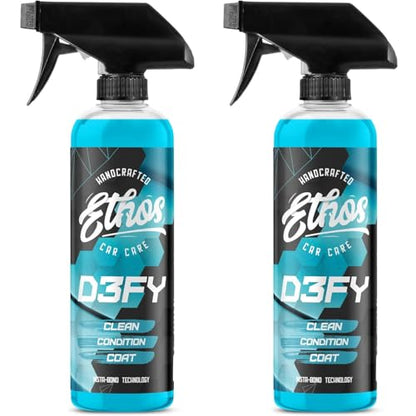 Ethos Defy 3 in 1 Ceramic Coating (16 Fl Oz (Pack of 2))