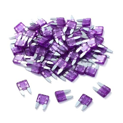 100 Pack Auto Fuses 3 AMP APM (3 AMP)
