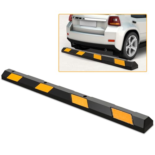 72" Rubber Parking Curb (1 Pack)