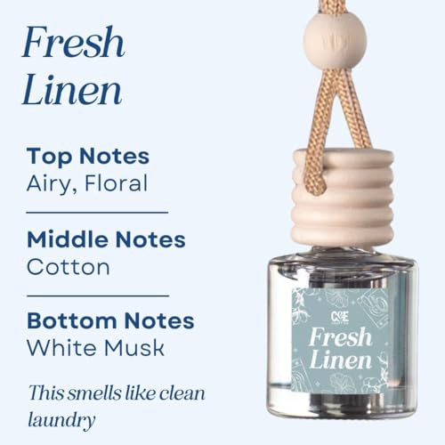 CANDECraftCo 2 Pack Hanging Car Air Freshener Diffuser for Essential Oils