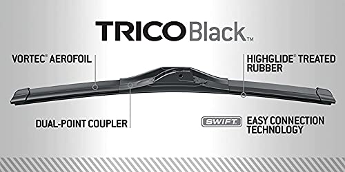 Diamond 22" + 20" Super Premium Automotive Replacement Windshield Wiper Blades (22" + 20" Pair Pack (Pack of 2) / Ultimate)